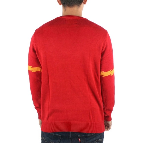 Retro Mens Big Bang Theory crewneck pullover sweater. Bazinga! Size XL. - Picture 5 of 5